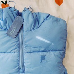 fila uo exclusive nariko cropped puffer jacket